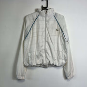 White Lacoste Sport Windbreaker Jacket Small