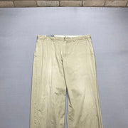 Vintage Khaki Polo Ralph Lauren Chino Trousers W36