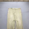 Vintage Khaki Polo Ralph Lauren Chino Trousers W36