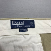 Vintage Khaki Polo Ralph Lauren Chino Trousers W36