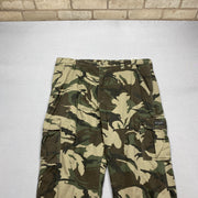 Army Camo Wrangler Insulated Cargo Pants W42