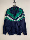 90s Navy-Green Adidas Windbreaker Men's XL