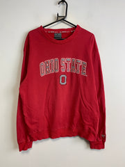 Red Embroidery Sweatshirt Men's XL