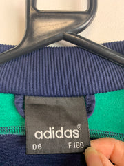 90s Navy-Green Adidas Windbreaker Men's XL