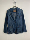 Blue Levi's Denim Blazer Men's Small