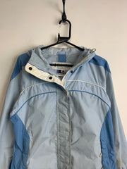 Light Blue Columbia Raincoat Women's Small