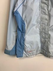 Light Blue Columbia Raincoat Women's Small