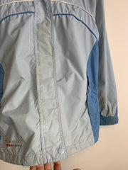 Light Blue Columbia Raincoat Women's Small