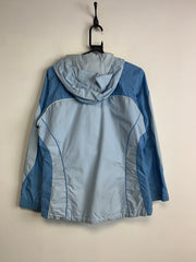 Light Blue Columbia Raincoat Women's Small