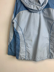 Light Blue Columbia Raincoat Women's Small