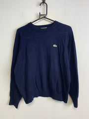 Navy Lacoste Jumper Women's Large