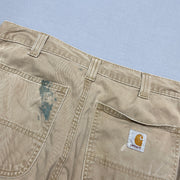 Beige Carhartt Workwear Trousers W32