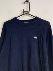 Navy Lacoste Jumper Women's Large