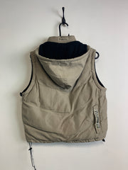 Beige-Black Sport Artic Reverse Gilet Women's Medium