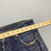 Navy Levi's 501 Jeans W32