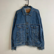 Vintage Blue Denim Jacket Men's XL