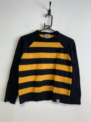 Black and Yellow Carhartt Sweater Women's Large