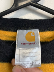 Black and Yellow Carhartt Sweater Women's Large