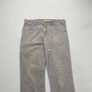 Grey Carhartt Workwear Jeans W34