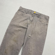 Grey Carhartt Workwear Jeans W34