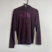 Purple North Face Hoodie Womens Small