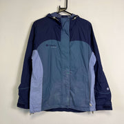 Blue Columbia Jacket Raincoat Womens Medium