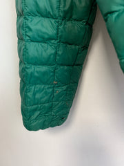 Black and Green North Face Jacket Boy's XL