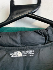 Black and Green North Face Jacket Boy's XL