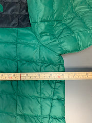 Black and Green North Face Jacket Boy's XL