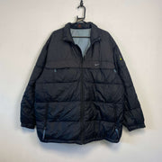 Vintage 90s Black Nike Puffer Jacket Men's XL
