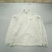 Vintage 90s Grey Nike Sweatshirt Women's Medium