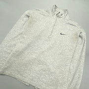 Vintage 90s Grey Nike Sweatshirt Women's Medium