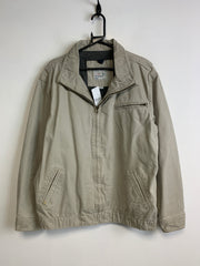 Grey Old Navy Harrington Jacket Men's Large