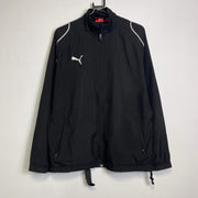 Black Puma Windbreaker Jacket Small