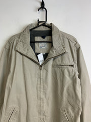 Grey Old Navy Harrington Jacket Men's Large