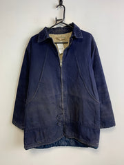 Navy Heavy Canvas Workwear Chore Jacket Men's Medium