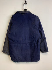 Navy Heavy Canvas Workwear Chore Jacket Men's Medium