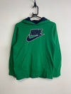 Green Nike Badge Hoodie Men's Medium