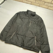 Black Chaps Puffer Jacket Men's XL