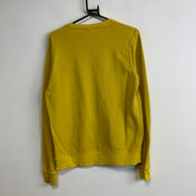 Yellow Nike Sweatshirt Women's Medium