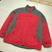 Grey and Red L.L.Bean Jacket Men's XL