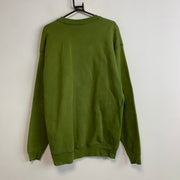 Vintage Green Guess Sweatshirt Men's Large