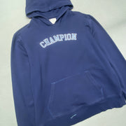 Navy Champion Hoodie Women's XL