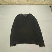 Black Tommy Hilfiger Jumper Women's Large