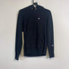 Vintage Black Champion Reverse Weave Hoodie Pullover Small