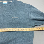 Blue Columbia Sweatshirt Men's Large