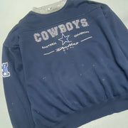 Vintage 90s Navy Lee NFL Cowboys Sweatshirt Men's XXL