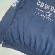 Vintage 90s Navy Lee NFL Cowboys Sweatshirt Men's XXL