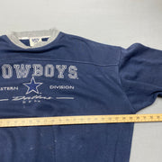 Vintage 90s Navy Lee NFL Cowboys Sweatshirt Men's XXL