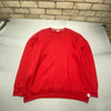 Vintage 90s Red Russell Athletic Blank Sweatshirt Men's XXL